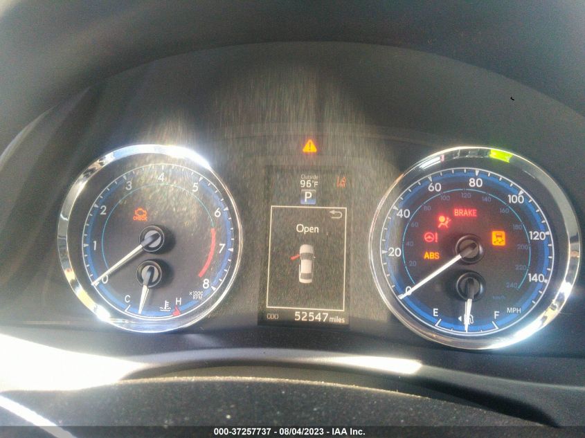 2017 TOYOTA COROLLA L/LE/XLE/SE - 5YFBURHE7HP695533