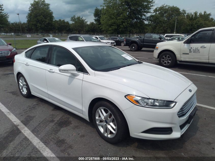 2015 FORD FUSION SE - 1FA6P0H76F5121432