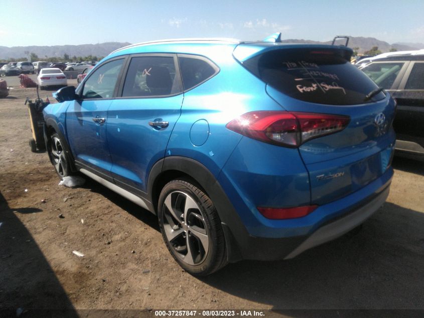 2018 HYUNDAI TUCSON LIMITED/SPORT AND ECO/SE - KM8J33A20JU726539
