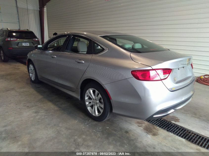 2016 CHRYSLER 200 LIMITED - 1C3CCCABXGN183656