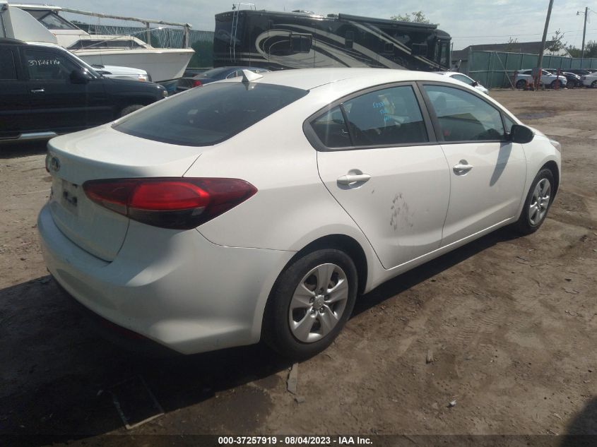 2017 KIA FORTE LX - 3KPFK4A79HE074477