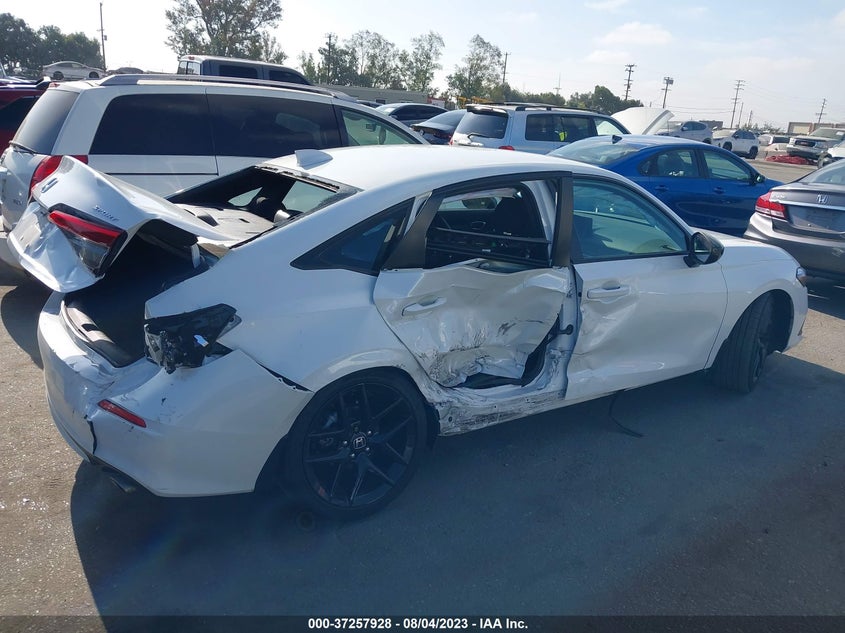 VIN 2HGFE2F55NH503103 2022 HONDA CIVIC SEDAN SPORT