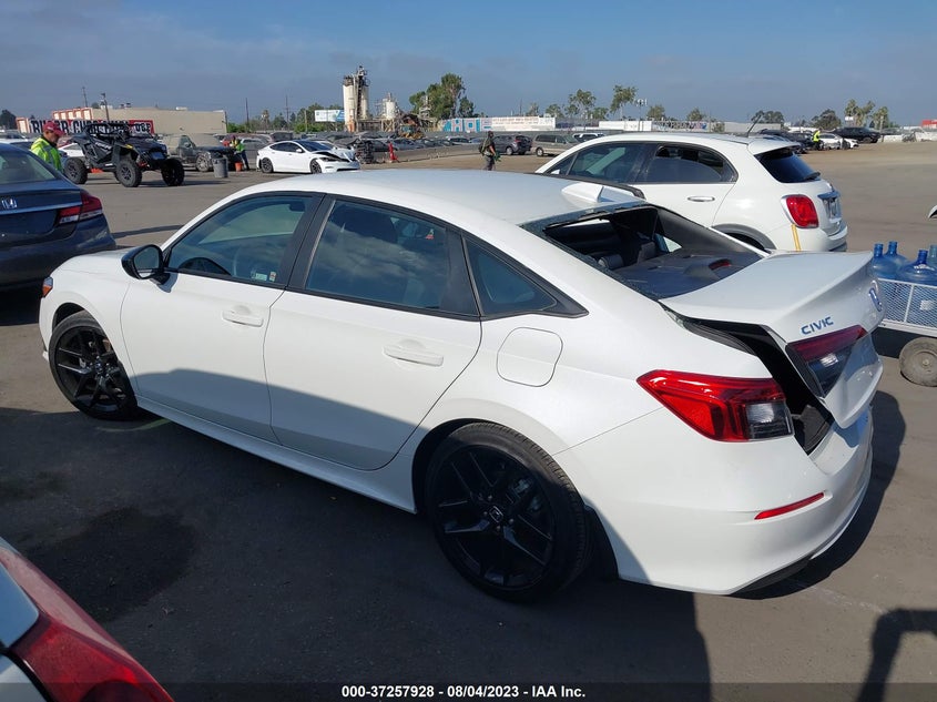 VIN 2HGFE2F55NH503103 2022 HONDA CIVIC SEDAN SPORT