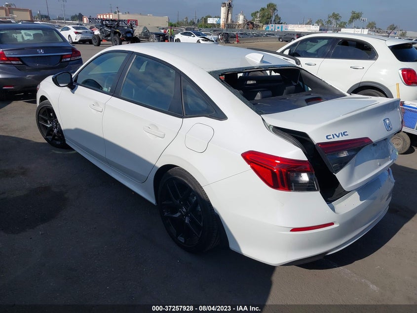 VIN 2HGFE2F55NH503103 2022 HONDA CIVIC SEDAN SPORT
