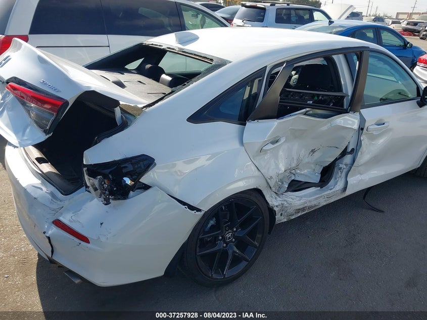 VIN 2HGFE2F55NH503103 2022 HONDA CIVIC SEDAN SPORT