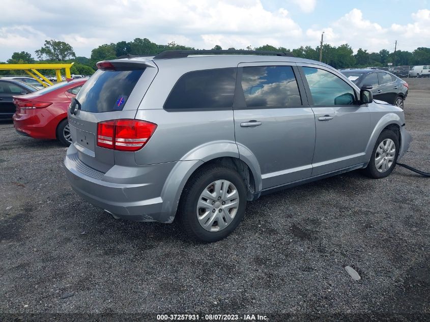 2016 DODGE JOURNEY SE - 3C4PDCAB4GT235406
