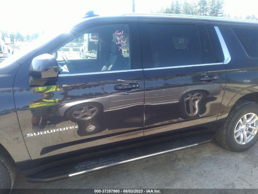2023 CHEVROLET SUBURBAN LT - 1GNSKCKD1PR435482