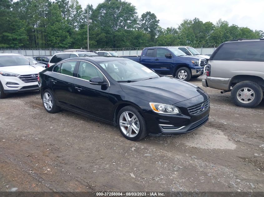 2015 VOLVO S60 T5 DRIVE-E PREMIER - YV140MFK3F1350785