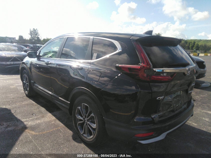 VIN 7FART6H58ME024883 2021 HONDA CR-V HYBRID EX
