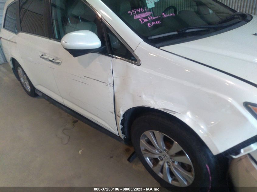 2016 HONDA ODYSSEY SE - 5FNRL5H37GB143842