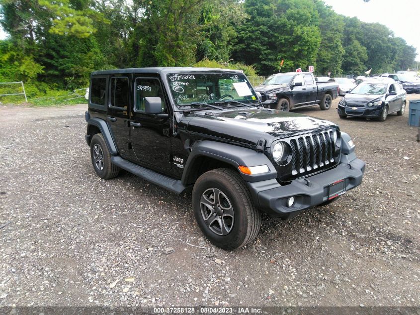 2018 JEEP WRANGLER UNLIMITED SPORT S - 1C4HJXDG4JW117286