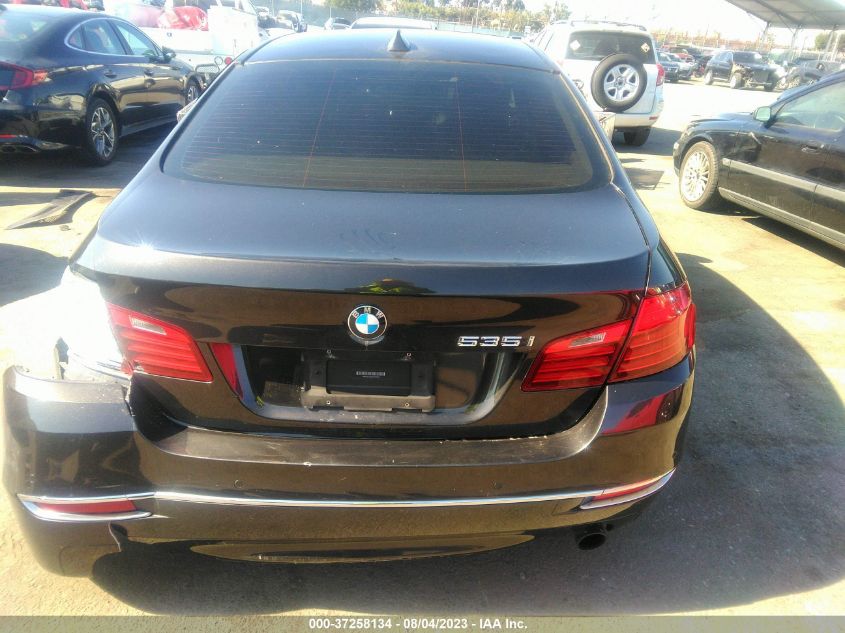 2014 BMW 5 SERIES 535I - WBA5B1C52ED476812