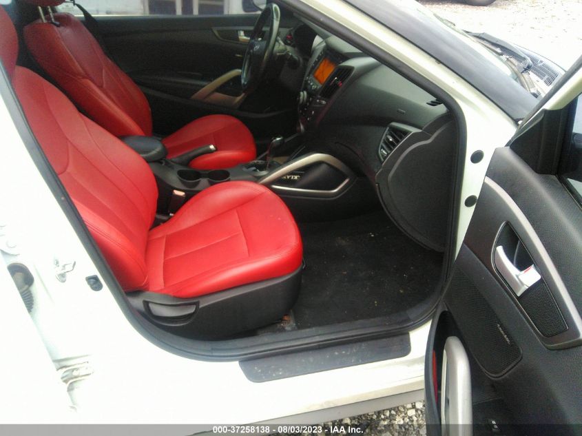 2013 HYUNDAI VELOSTER TURBO - KMHTC6AE0DOU96644