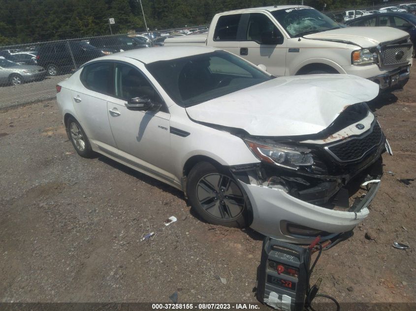 2013 KIA OPTIMA HYBRID LX - KNAGM4AD0D5047613