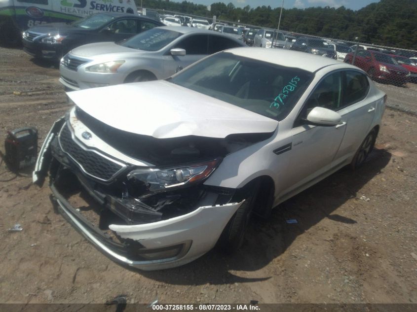 2013 KIA OPTIMA HYBRID LX - KNAGM4AD0D5047613