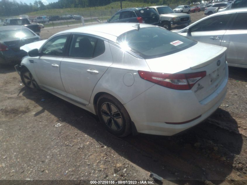 2013 KIA OPTIMA HYBRID LX - KNAGM4AD0D5047613