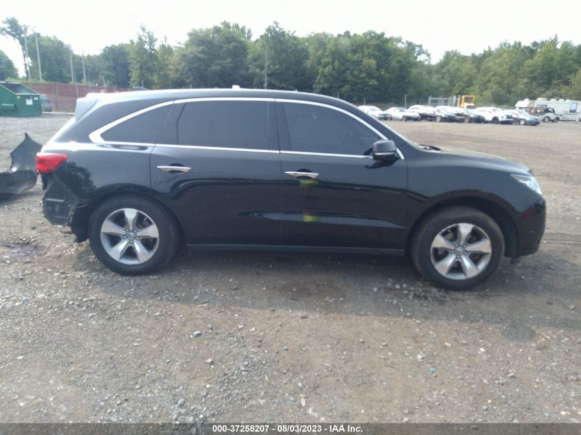 2016 ACURA MDX - 5FRYD4H24GB062497