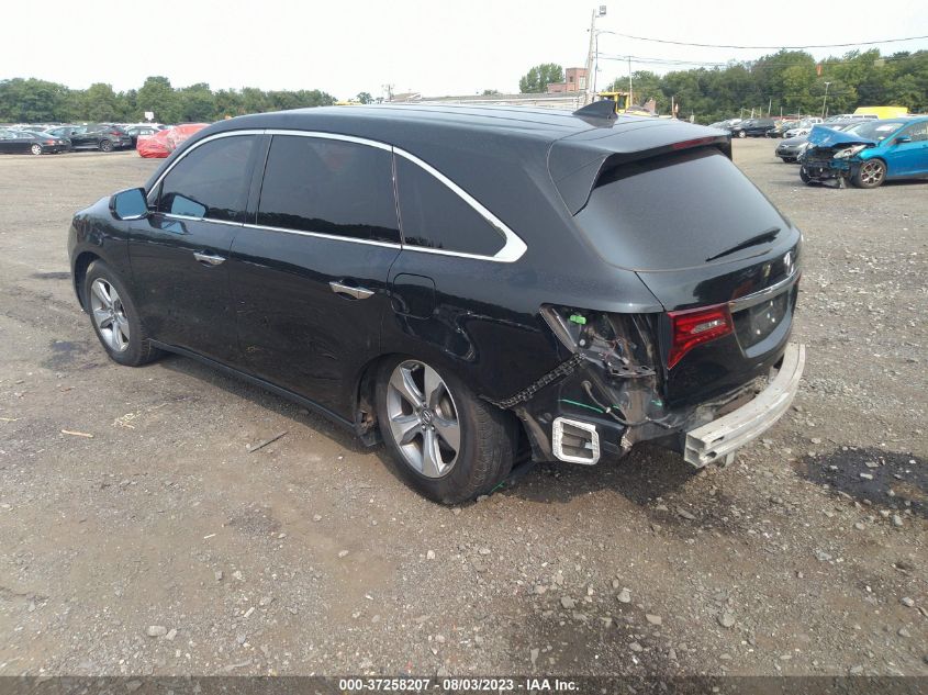 2016 ACURA MDX - 5FRYD4H24GB062497