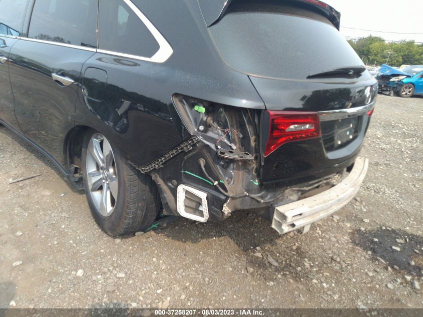 2016 ACURA MDX - 5FRYD4H24GB062497