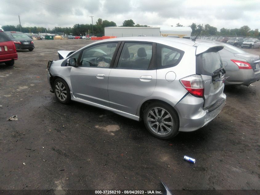 2013 HONDA FIT SPORT - JHMGE8H66DC027097