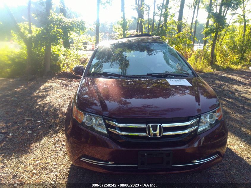 2015 HONDA ODYSSEY EX-L - 5FNRL5H62FB035380