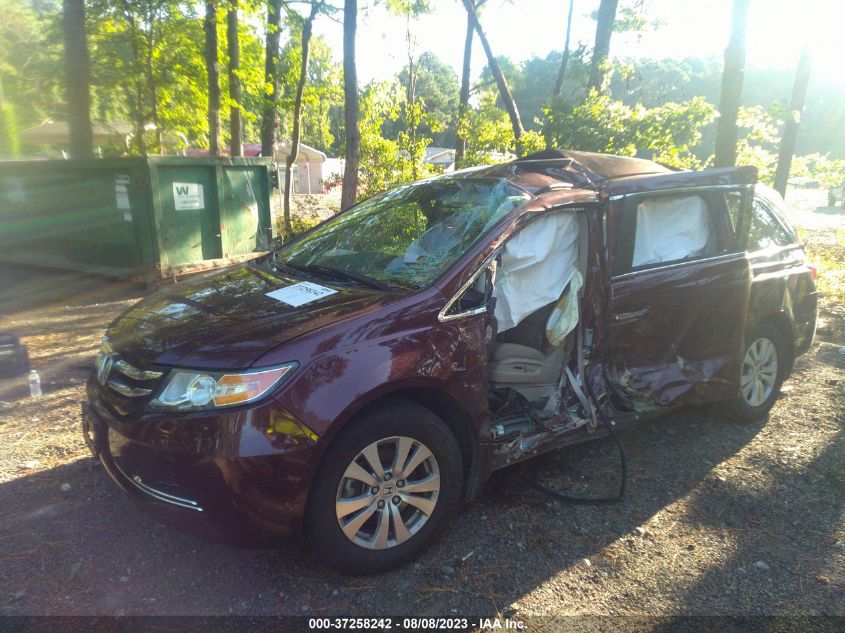 2015 HONDA ODYSSEY EX-L - 5FNRL5H62FB035380