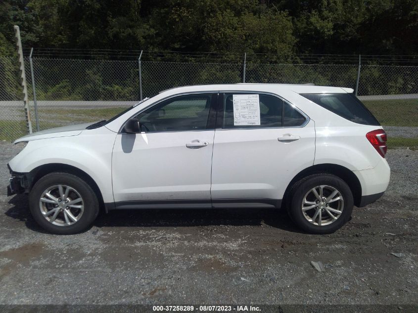 2017 CHEVROLET EQUINOX LS - 2GNFLEEK7H6276212
