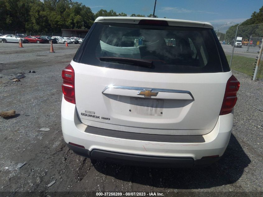 2017 CHEVROLET EQUINOX LS - 2GNFLEEK7H6276212