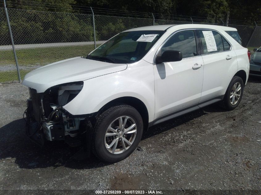 2017 CHEVROLET EQUINOX LS - 2GNFLEEK7H6276212