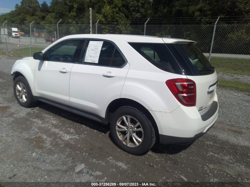 2017 CHEVROLET EQUINOX LS - 2GNFLEEK7H6276212