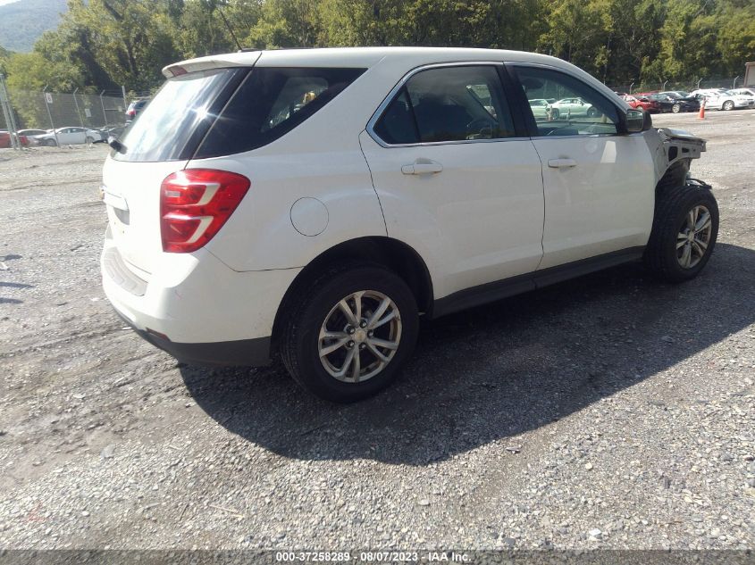 2017 CHEVROLET EQUINOX LS - 2GNFLEEK7H6276212