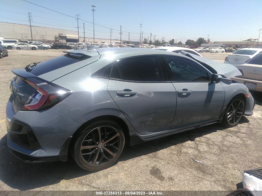 2021 HONDA CIVIC HATCHBACK SPORT - SHHFK7H48MU415335