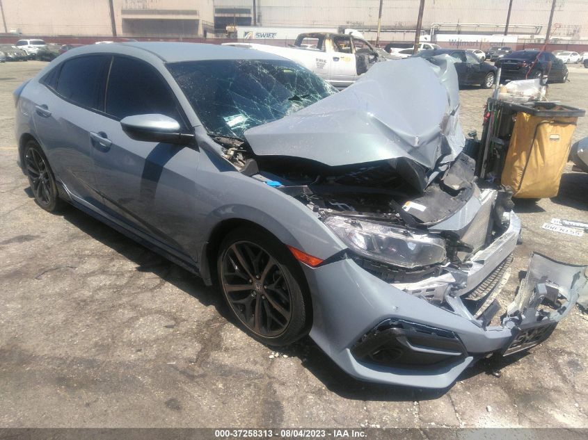2021 HONDA CIVIC HATCHBACK SPORT - SHHFK7H48MU415335