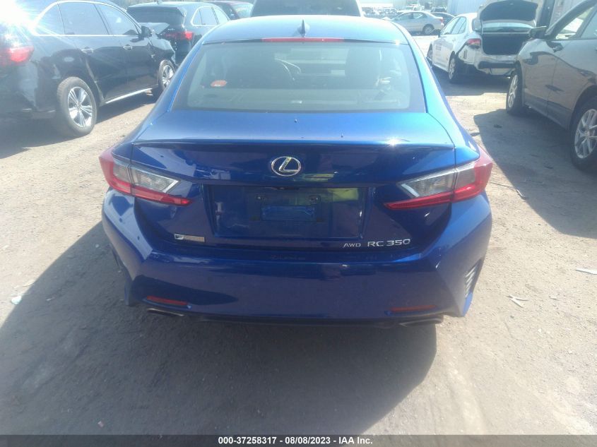 2016 LEXUS RC 350 - JTHSE5BC7G5006940