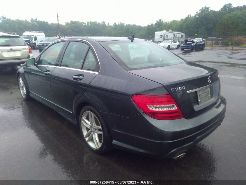 2014 MERCEDES-BENZ C 300 SPORT 4MATIC/LUXURY 4MATIC WDDGF8ABXEG190096
