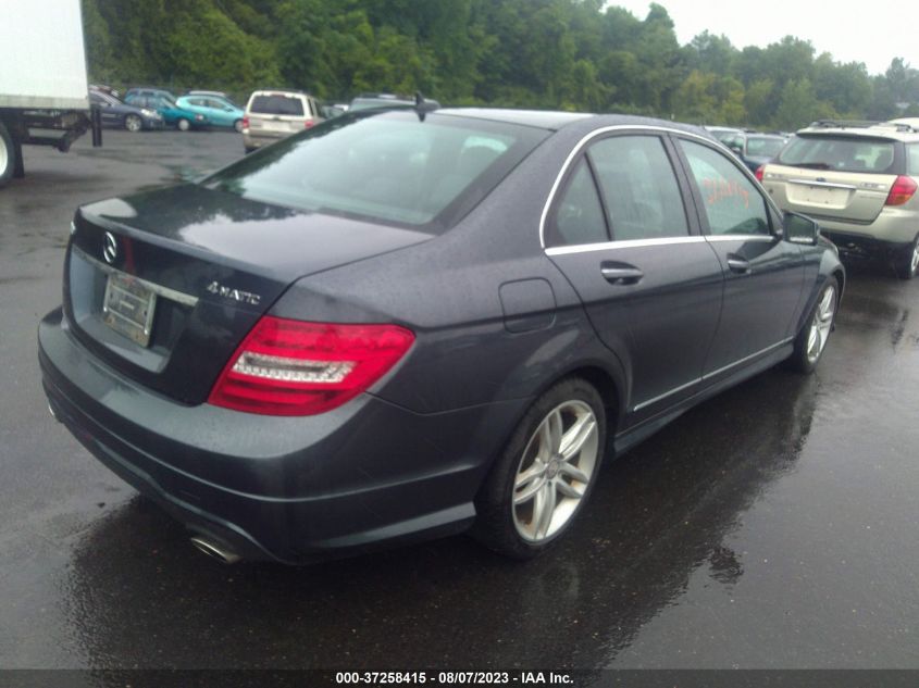 2014 MERCEDES-BENZ C 300 SPORT 4MATIC/LUXURY 4MATIC WDDGF8ABXEG190096