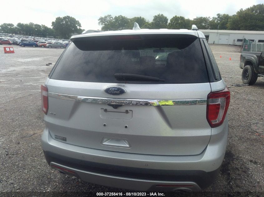 2017 FORD EXPLORER XLT - 1FM5K7D86HGB59516