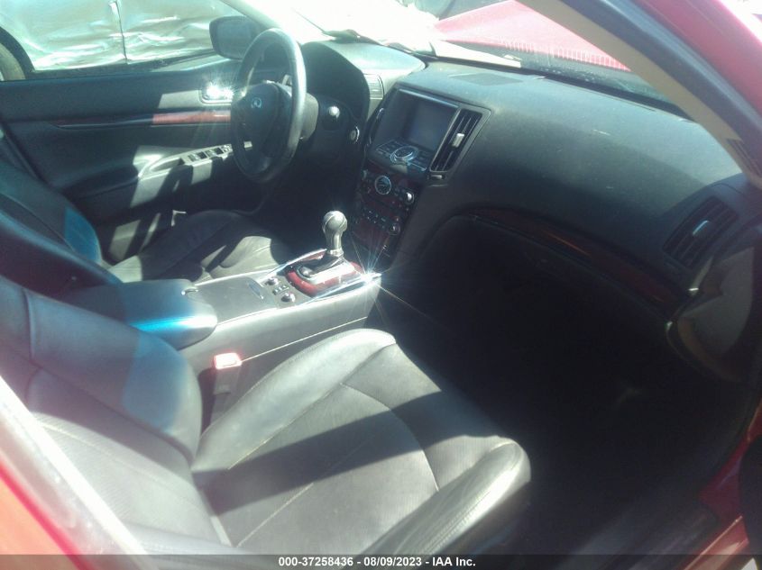 2013 INFINITI G37 SEDAN X JN1CV6AR5DM350644
