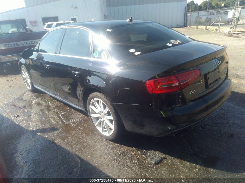 2014 AUDI A4 PREMIUM PLUS - WAUFFAFL0EN042031