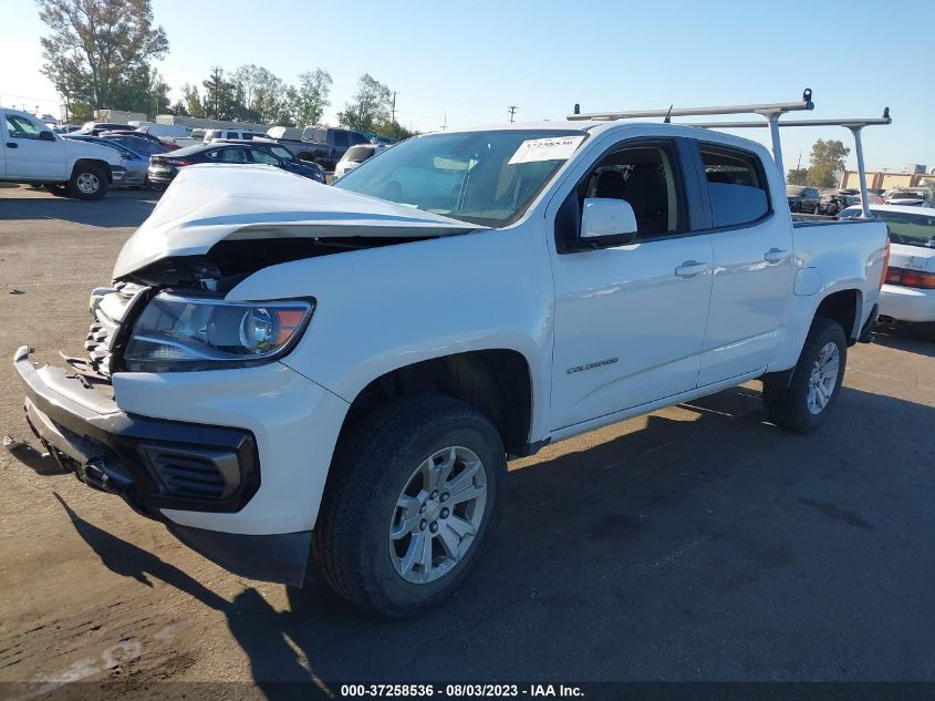 2021 CHEVROLET COLORADO LT - 1GCGSCEN0M1132027