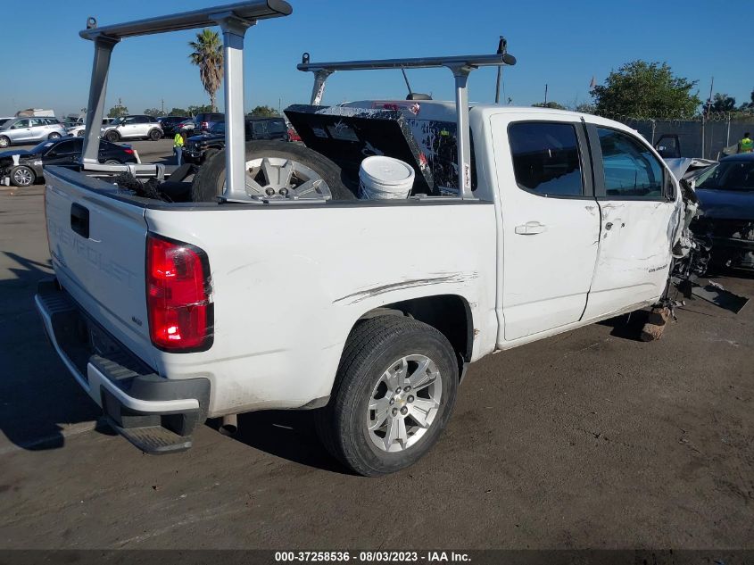 2021 CHEVROLET COLORADO LT - 1GCGSCEN0M1132027