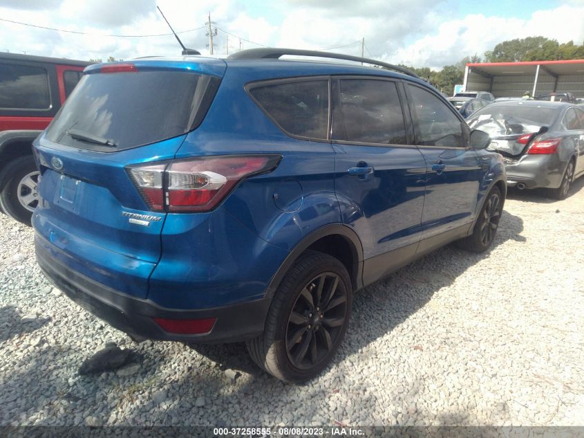 2017 FORD ESCAPE TITANIUM - 1FMCU0J94HUC10101