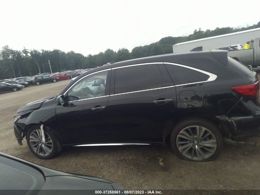 2018 ACURA MDX W/TECHNOLOGY - 5J8YD4H72JL000616