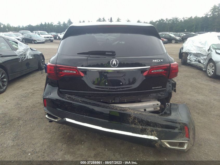 2018 ACURA MDX W/TECHNOLOGY - 5J8YD4H72JL000616