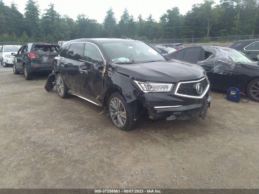 2018 ACURA MDX W/TECHNOLOGY - 5J8YD4H72JL000616