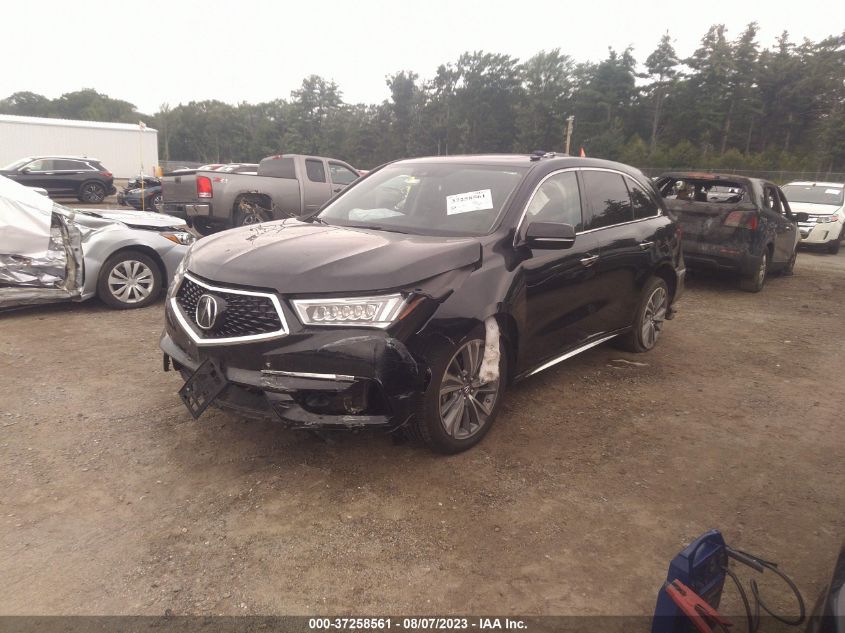 2018 ACURA MDX W/TECHNOLOGY - 5J8YD4H72JL000616