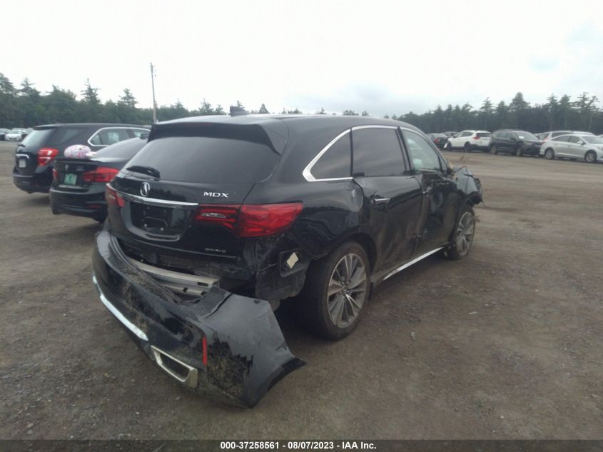 2018 ACURA MDX W/TECHNOLOGY - 5J8YD4H72JL000616