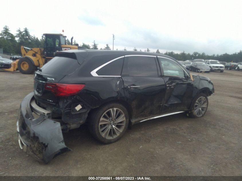 2018 ACURA MDX W/TECHNOLOGY - 5J8YD4H72JL000616