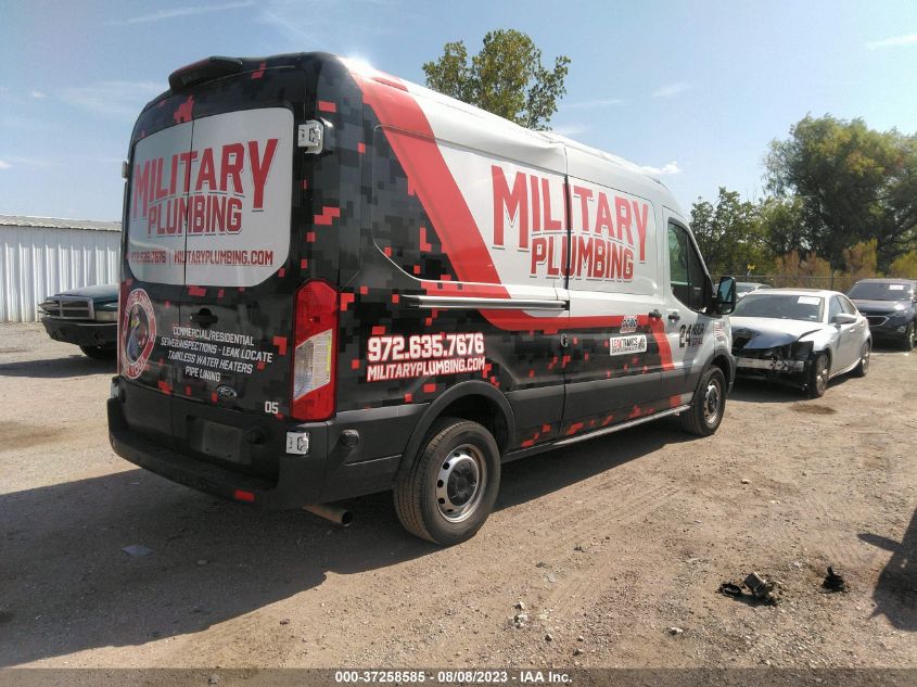 2020 FORD TRANSIT CARGO VAN 1FTBR1C82LKA44967