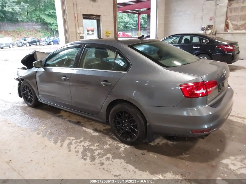 2015 VOLKSWAGEN JETTA SEDAN 1.8T SE W/CONNECTIVITY - 3VWD17AJXFM321951